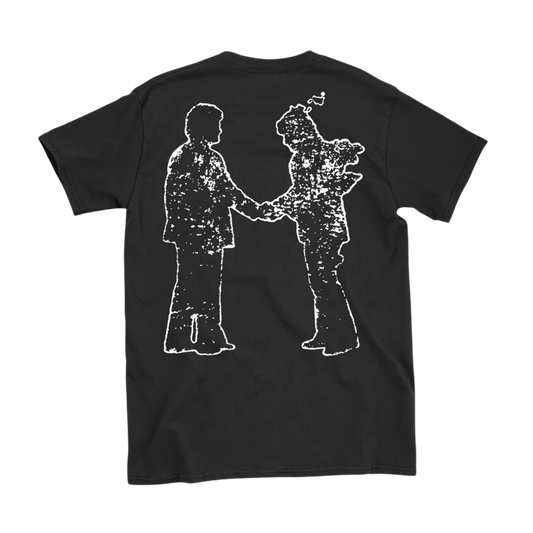 Pink Floyd WYWH 50 Outline T-Shirt — Front Logo — Official Store
