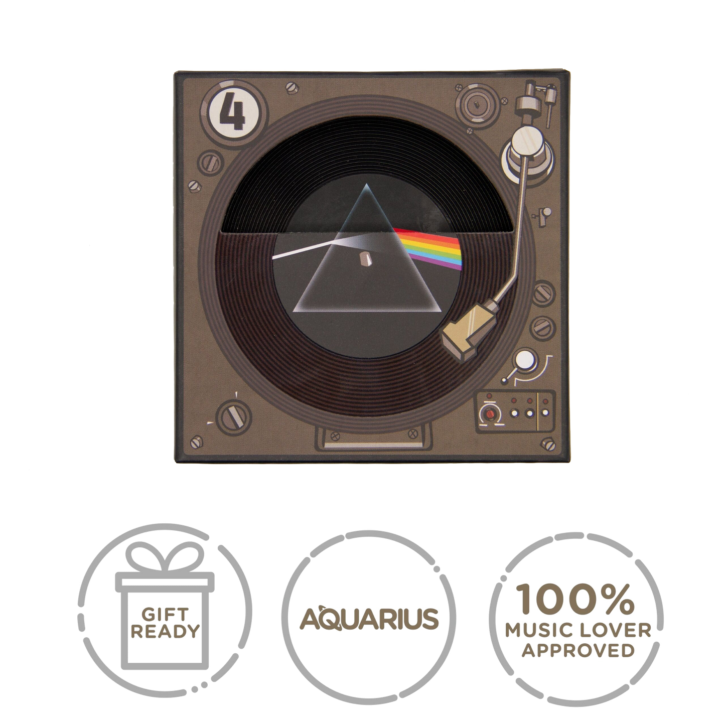 Pink Floyd Record Coaster Set