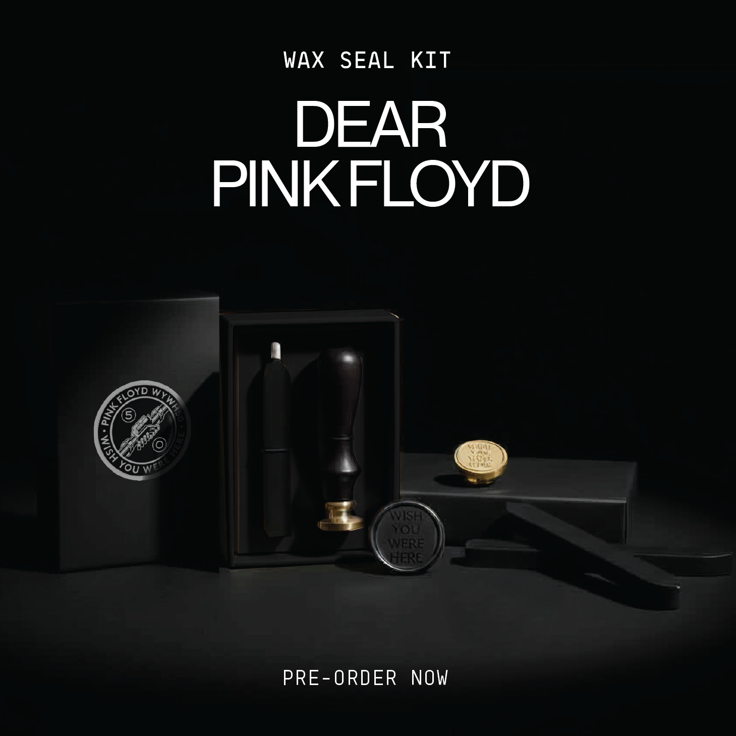 Dear Pink Floyd Wax Seal Kit, Preorder Now