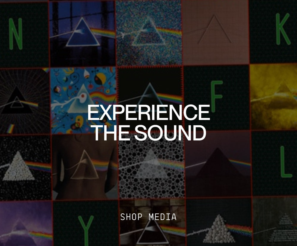 Experience the sound. Shop Media.