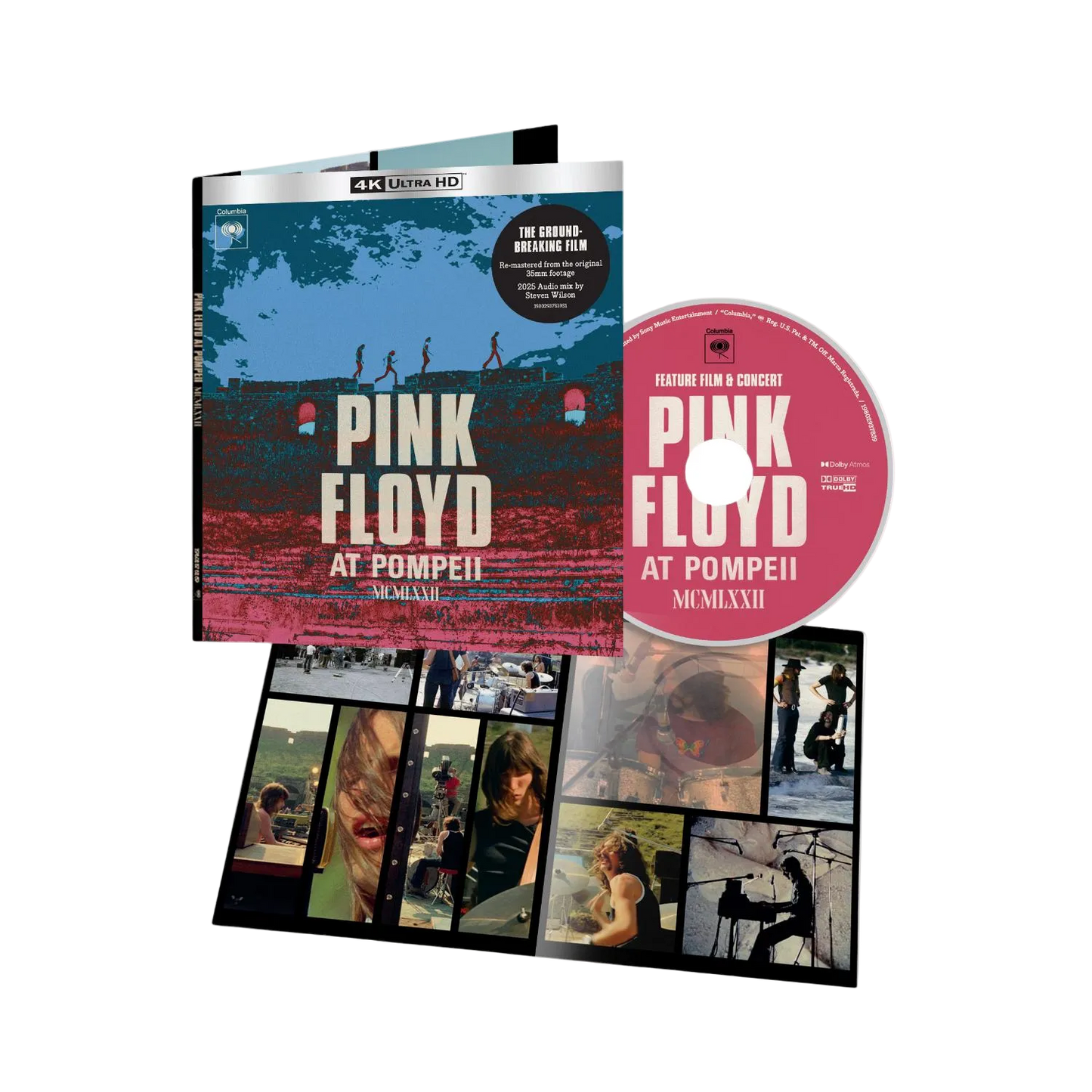 Pink Floyd Live at Pompeii MCMLXII 4K Ultra HD Blu-ray