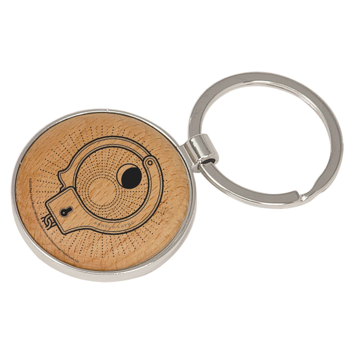 Laser Engraved Maple Keychains