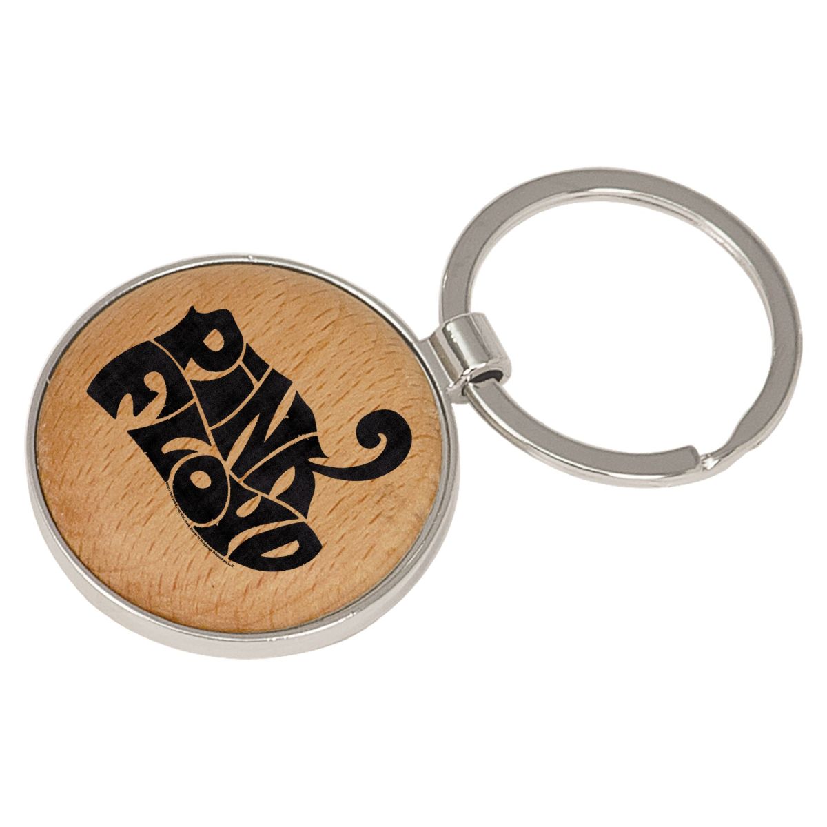 Laser Engraved Maple Keychains