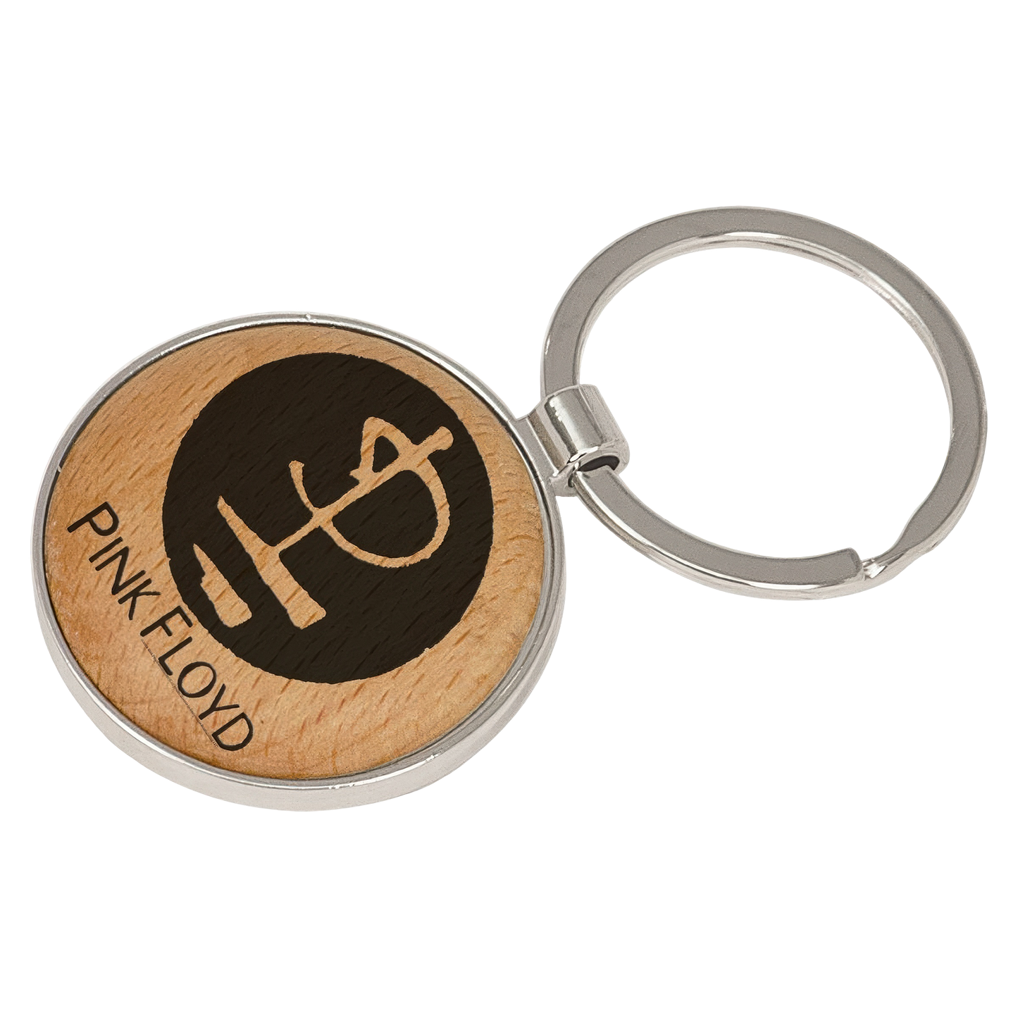 Laser Engraved Maple Keychains