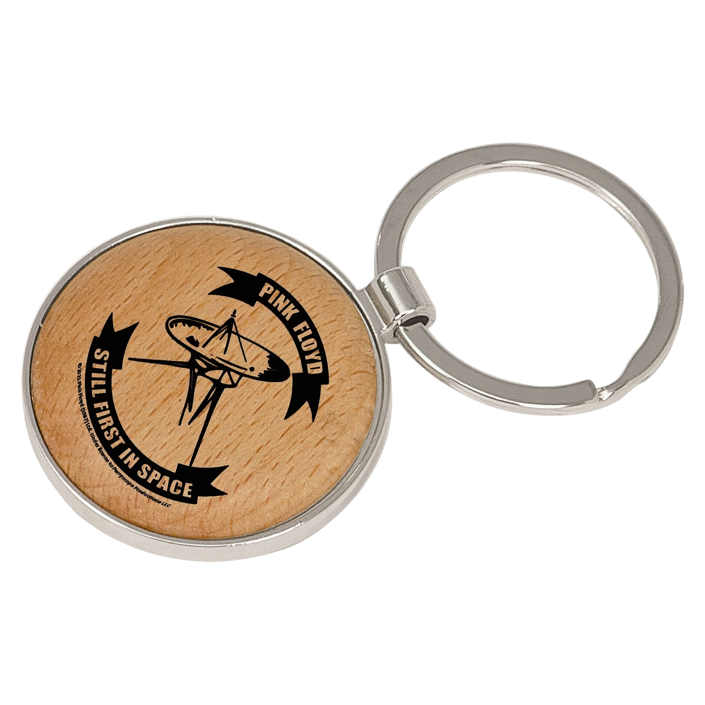 Laser Engraved Maple Keychains