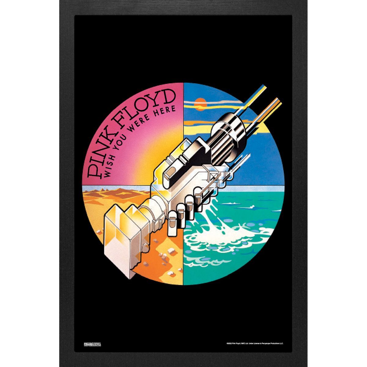 Pink Floyd - WYWH-Handshake 11x17 Framed Print