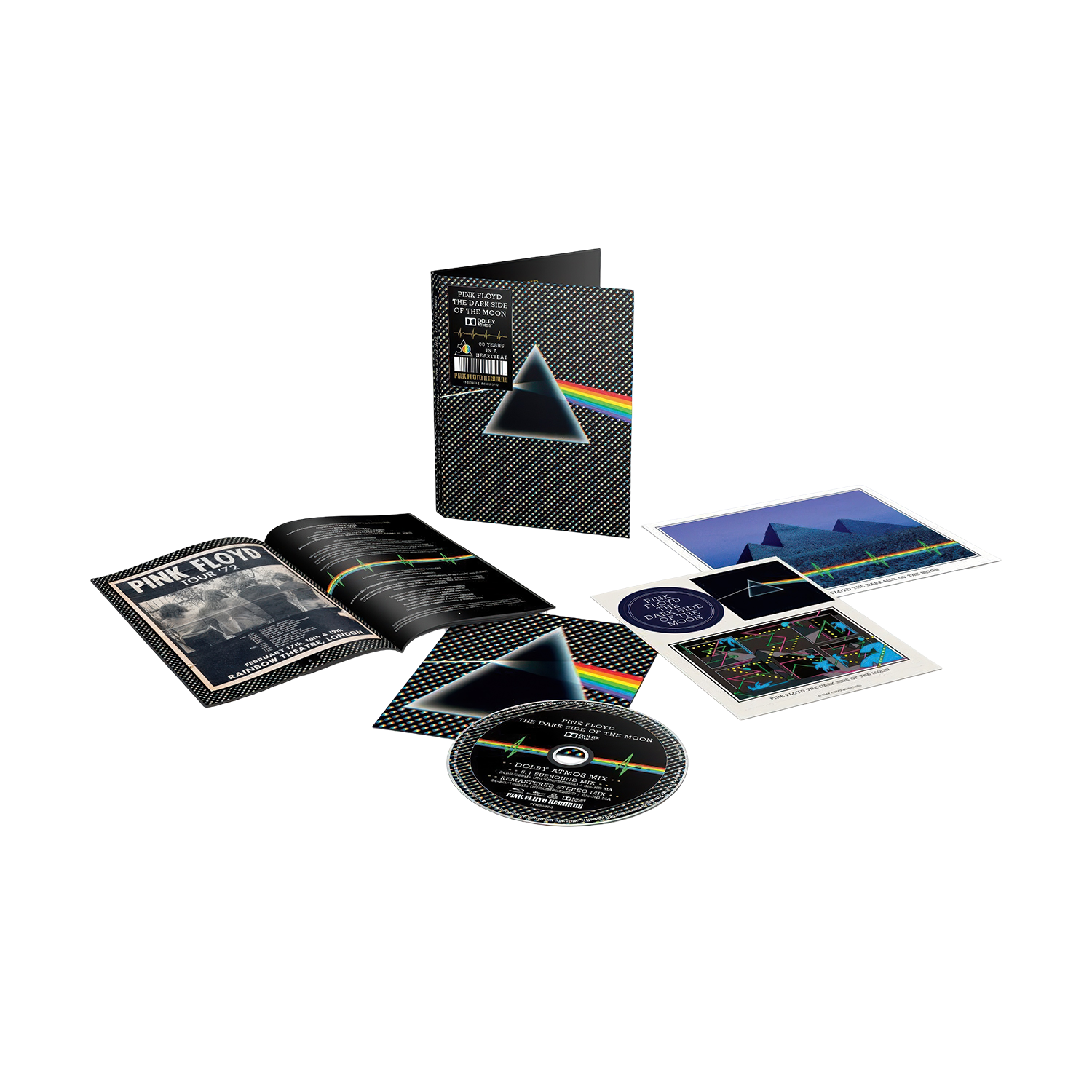 The Dark Side of the Moon 50th Anniversary Blu-Ray – Pink Floyd