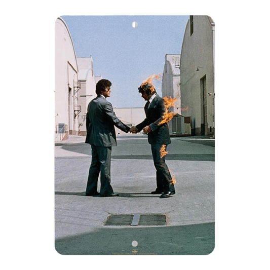 Wish You Were Here Aluminum Sign