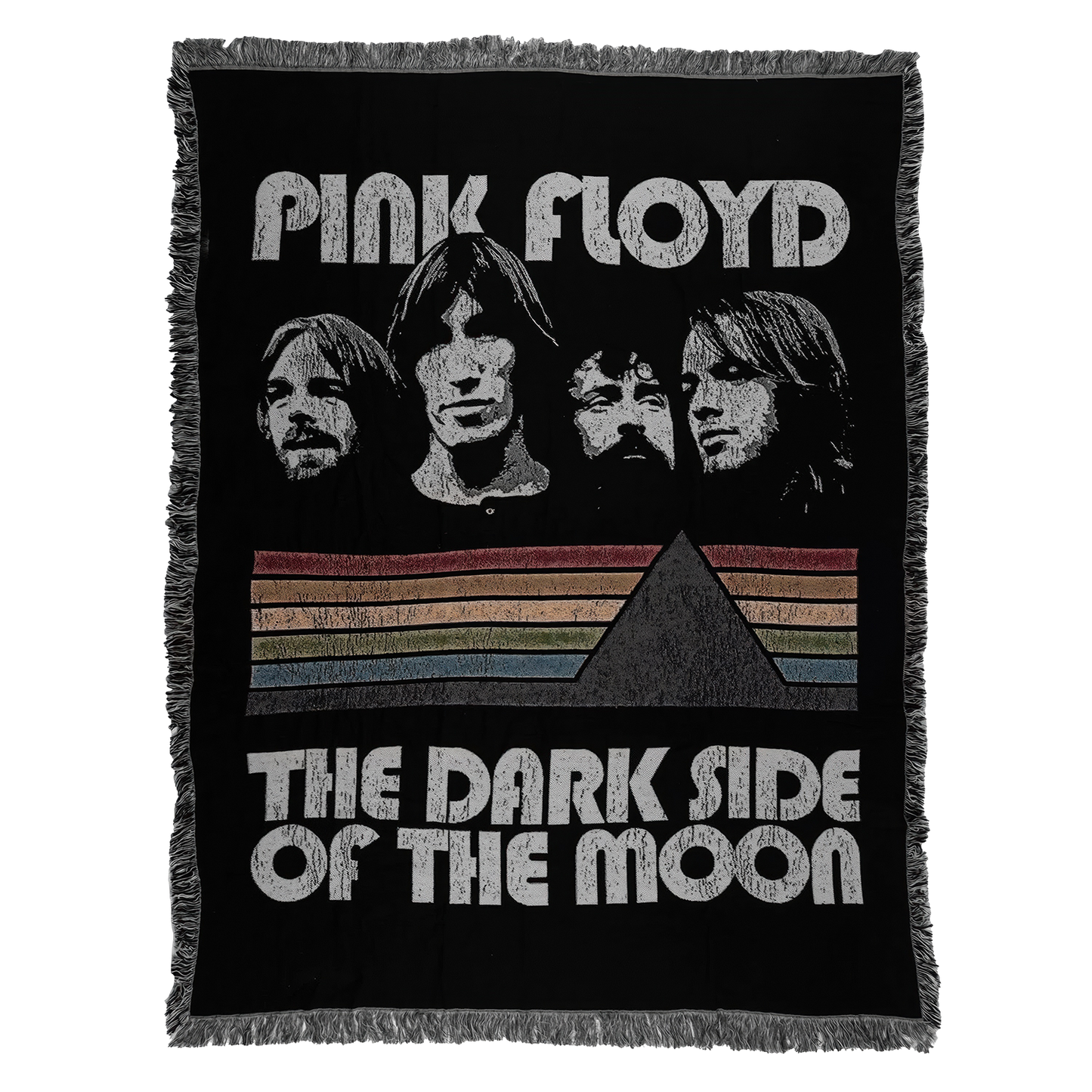 The Dark Side of the Moon Throw Blanket