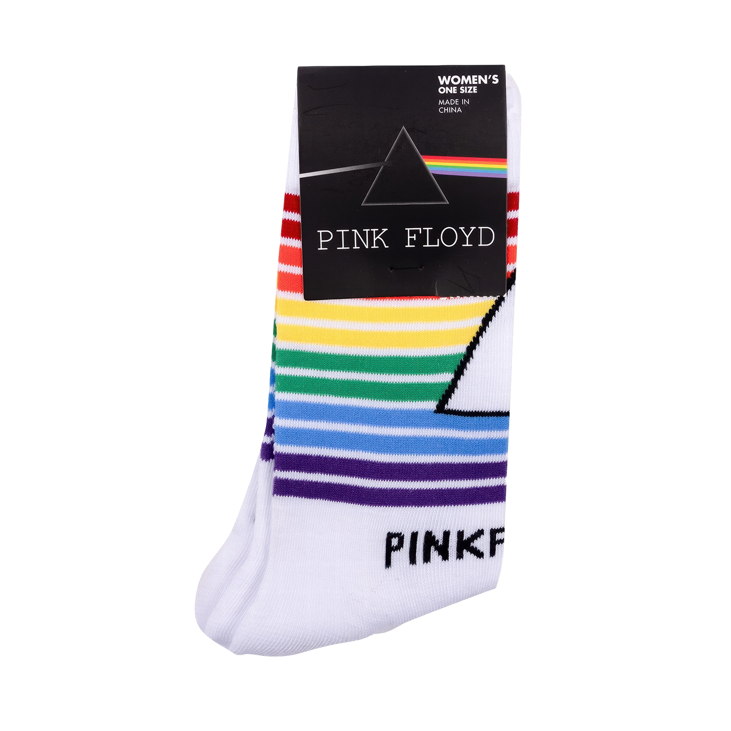 Pink Floyd Dark Side of the Moon Rainbow Socks