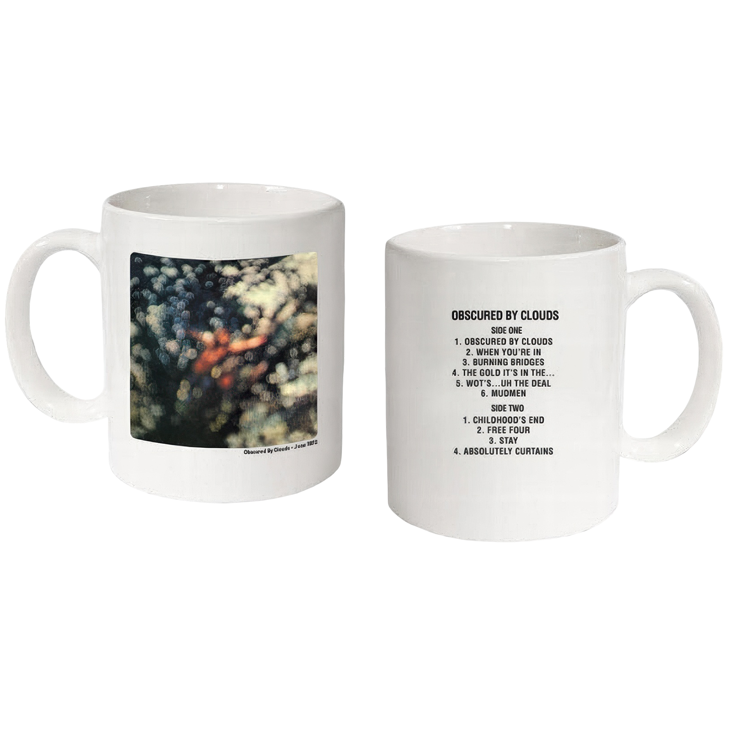 Obscured By Clouds Vinyl Collection Mug – Pink Floyd