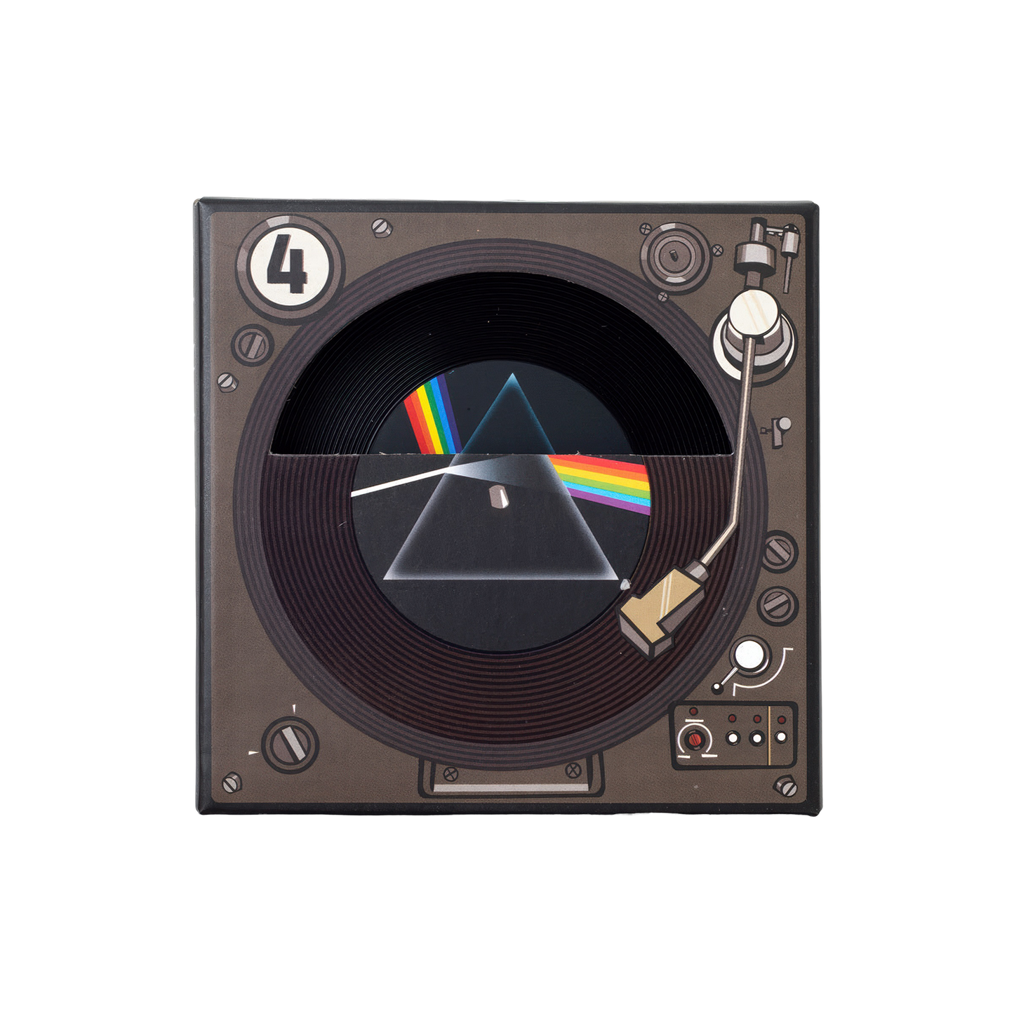 Pink Floyd Record Coaster Set