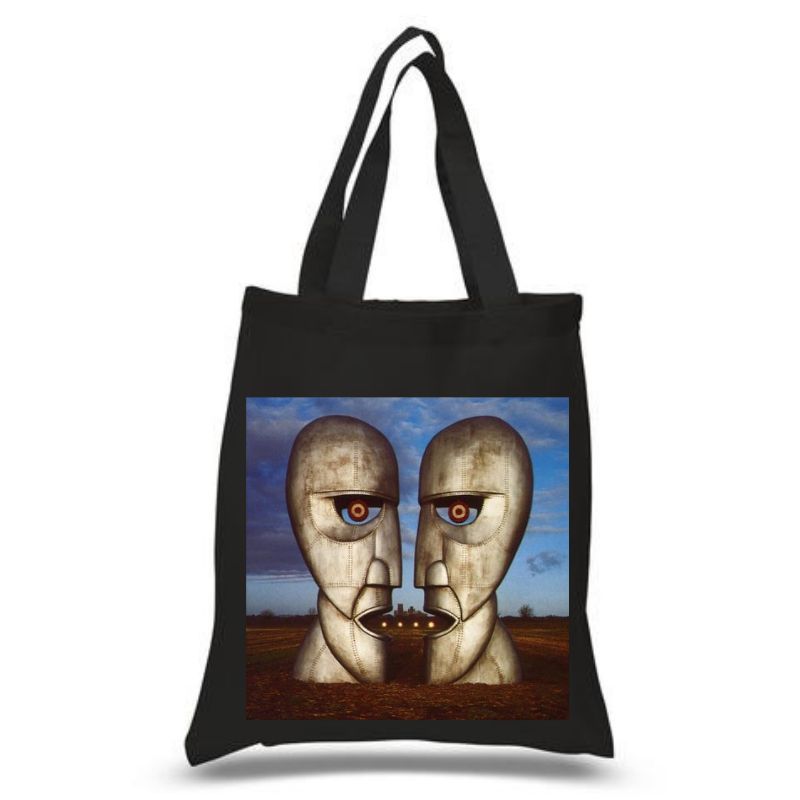 The Division Bell Black Tote Bag