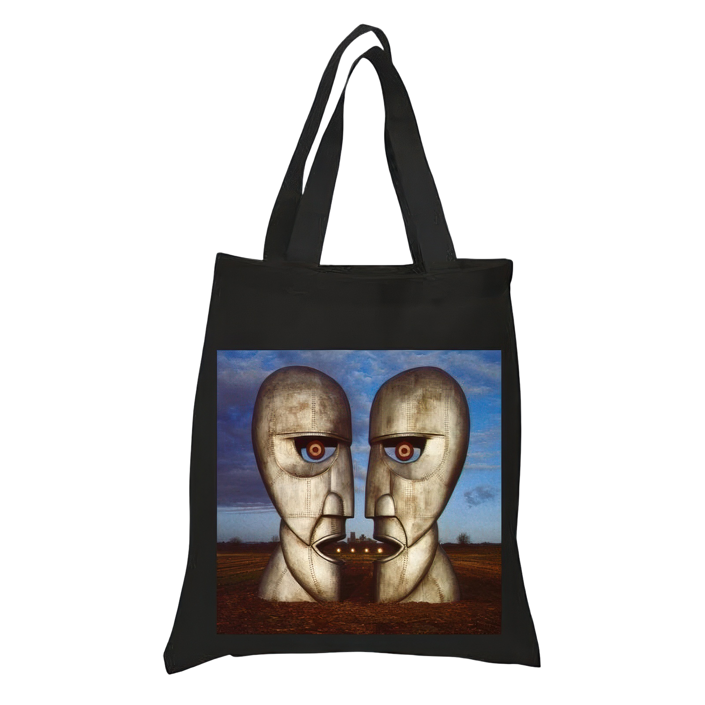 The Division Bell Black Tote Bag
