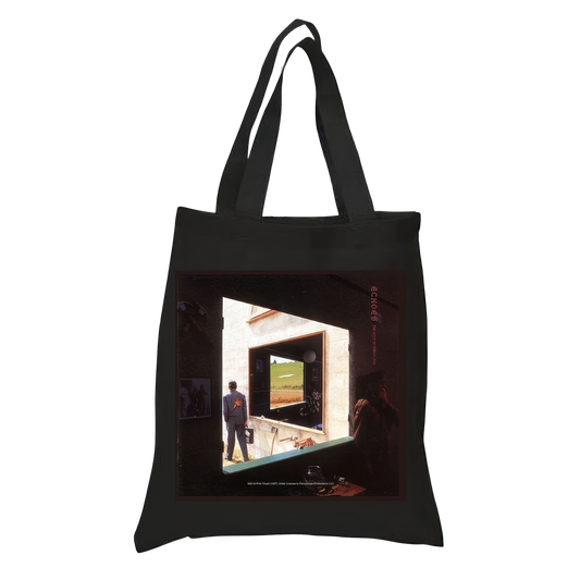 Echoes Black Tote Bag