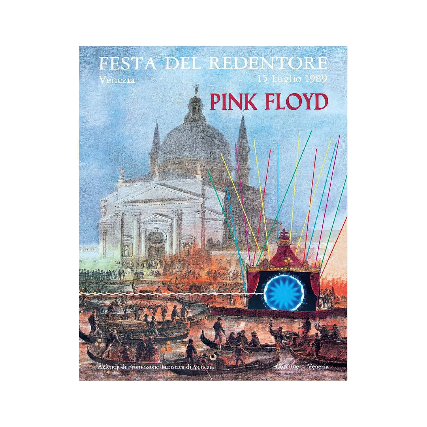 The Later Years Venezia Festa Del Redentore Glass Print