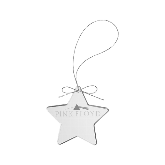 Dark Side Star Laser-Etched Glass Ornament