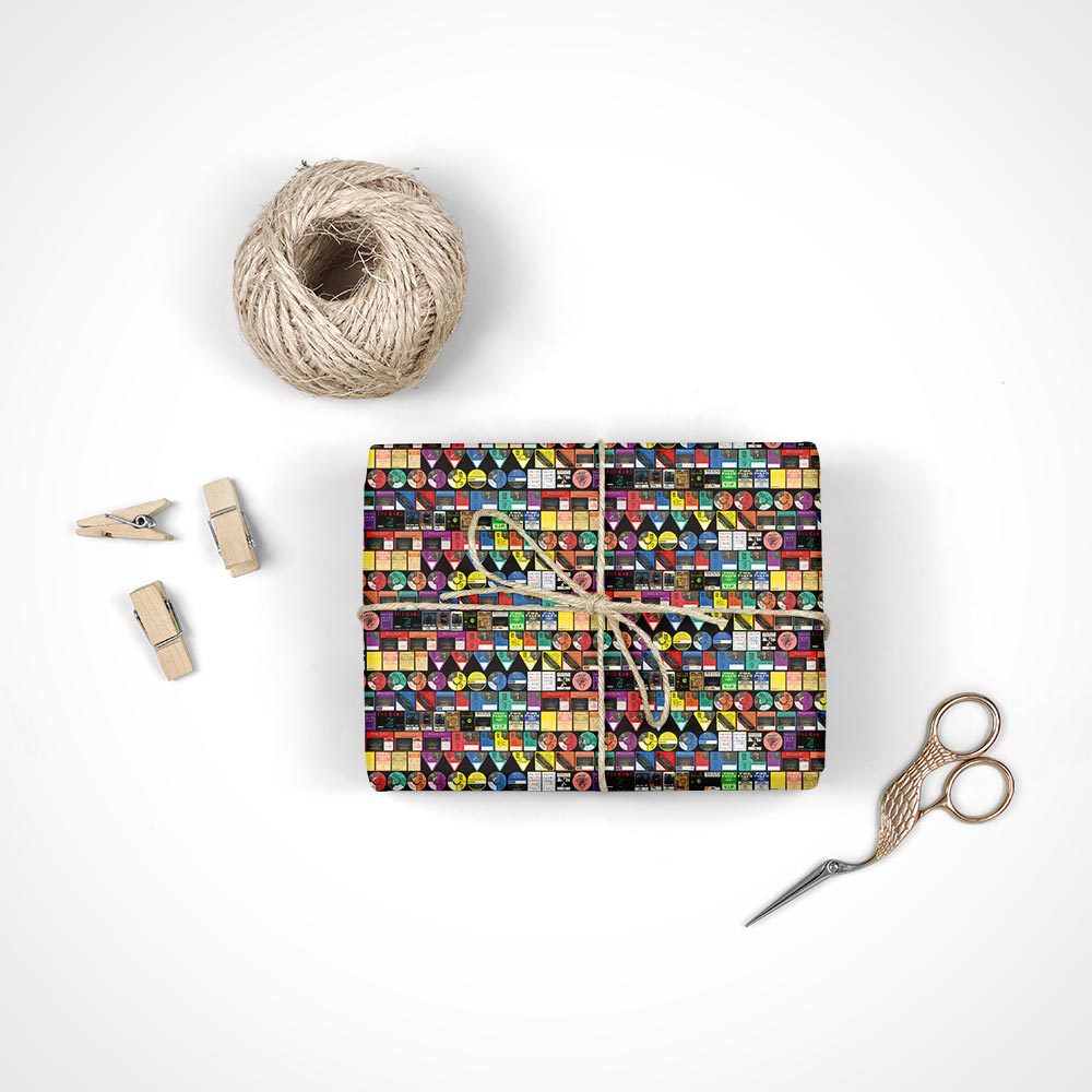 Pink Floyd Endpapers Wrapping Paper