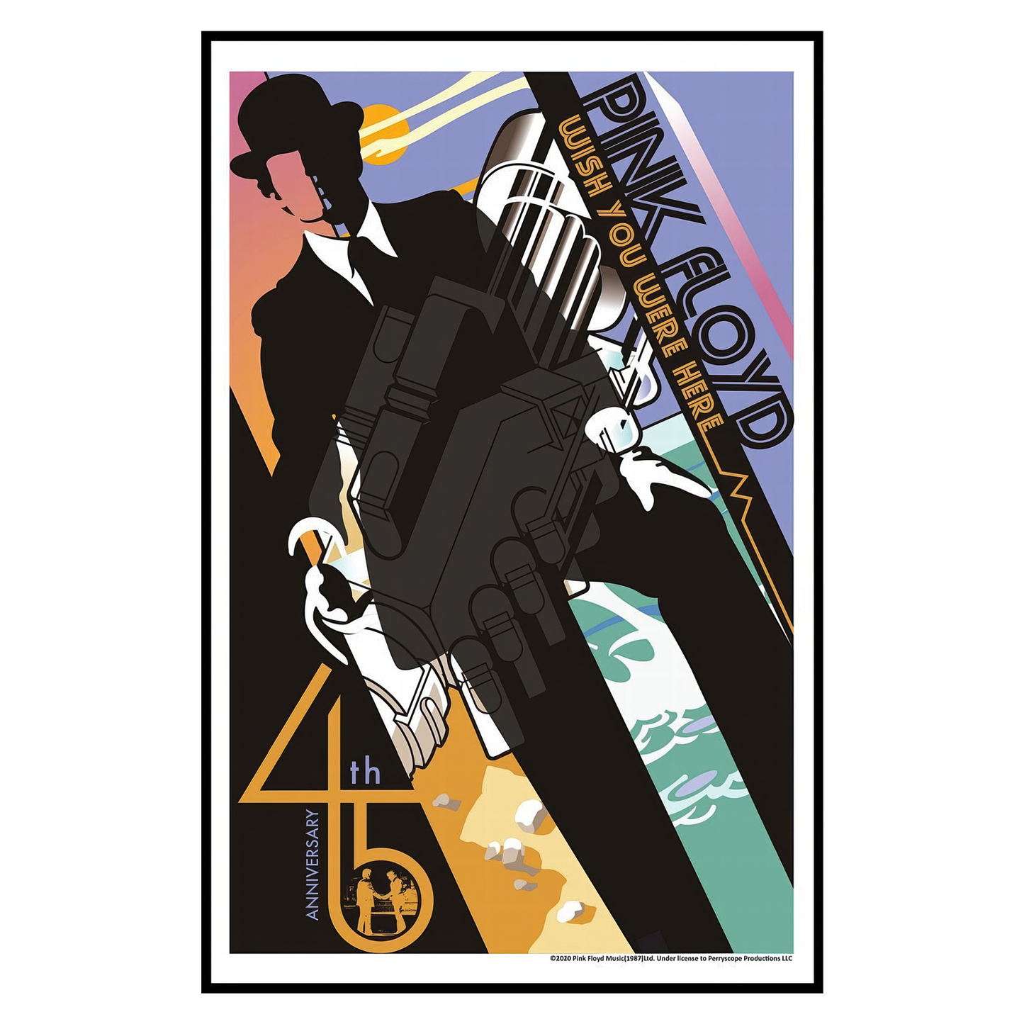 Wish You Were Here 45th Anniversary Fine Art Print