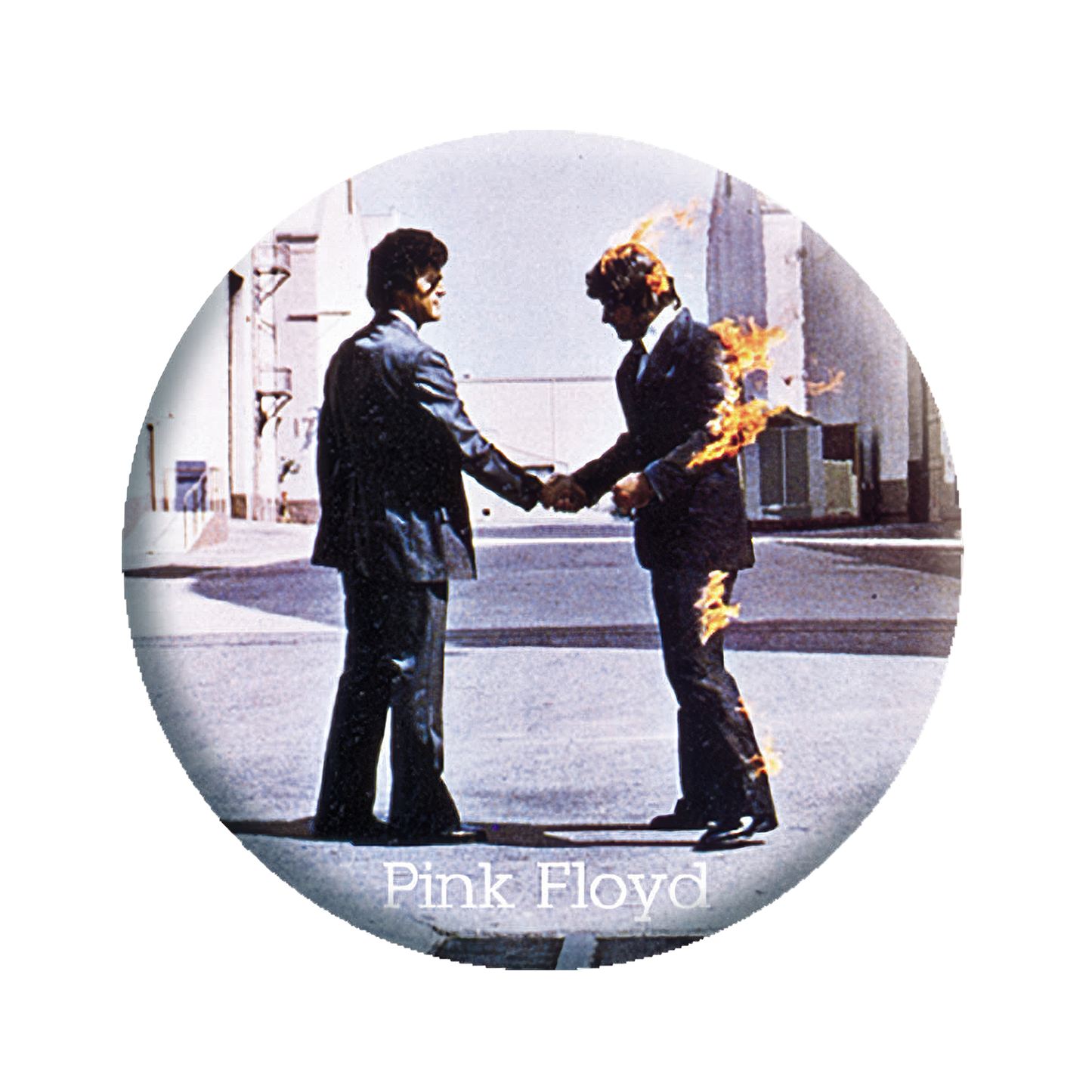 Pink Floyd WYWH Burning Man 1.25" Button
