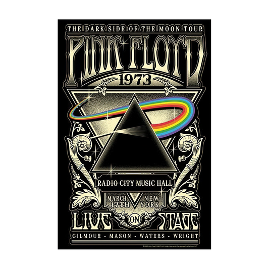 Pink Floyd - Radio City Music Hall ‘73 24x36 Poster