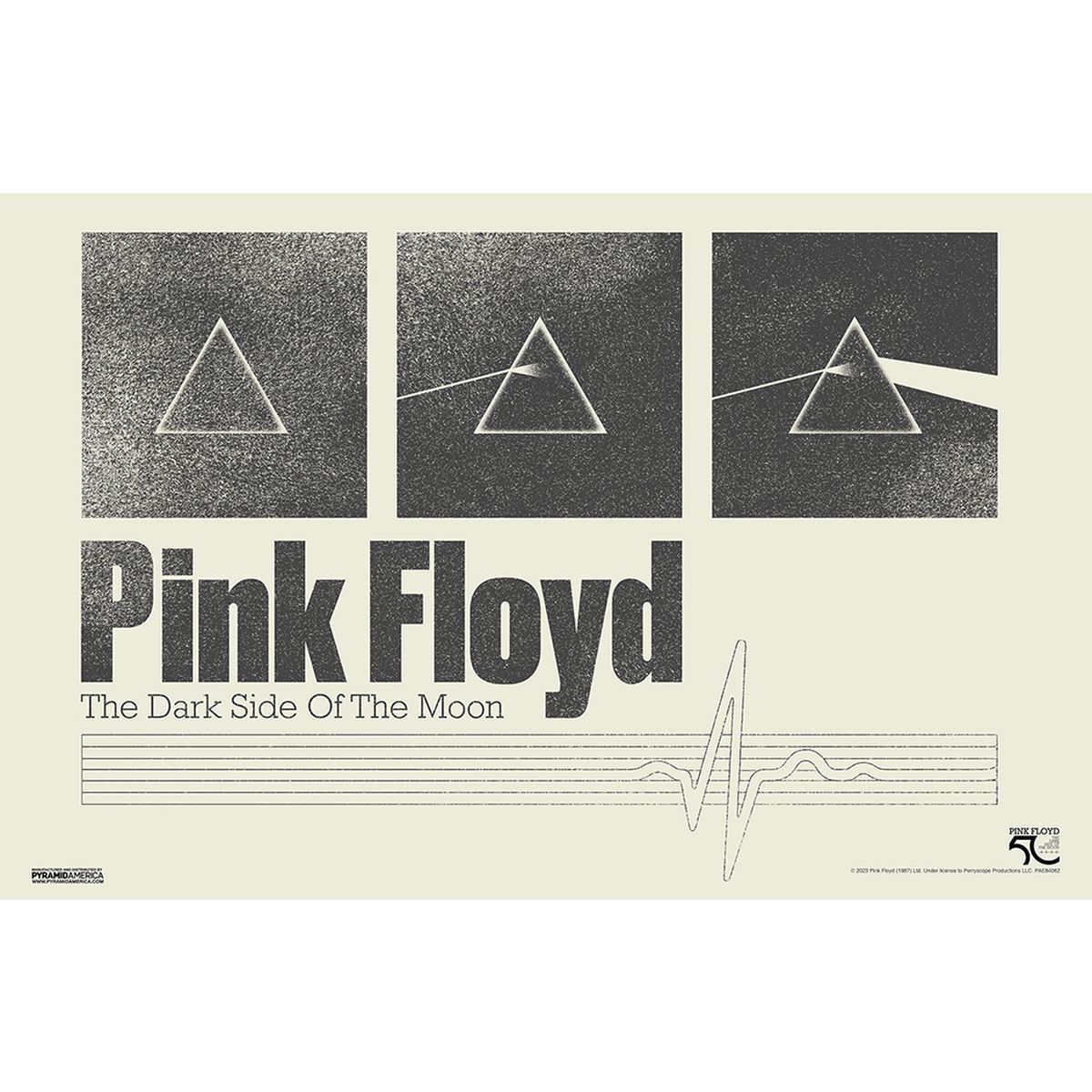 Pink Floyd - DSOTM50-Prism 11x17 Unframed Print
