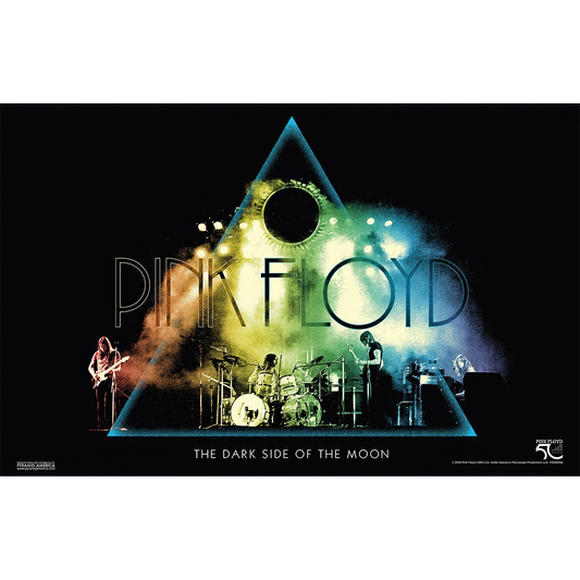 Pink Floyd - DSOTM50-Live Colors 11x17 Unframed Print