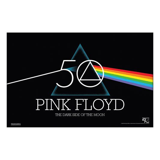 Pink Floyd - DSOTM50-50th Prism 11x17 Framed Print