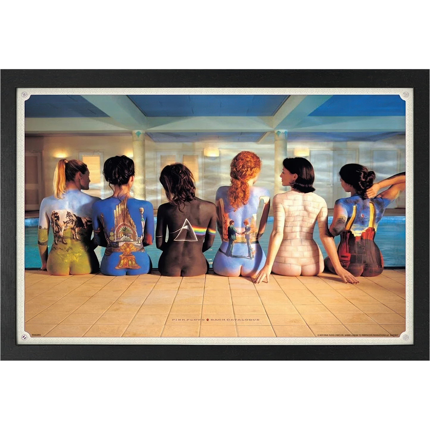 Pink Floyd - Back Catalog 11x17 Framed Print