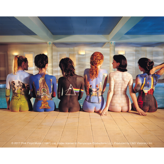 Pink Floyd Painted Bodies 5"x4" Sticker