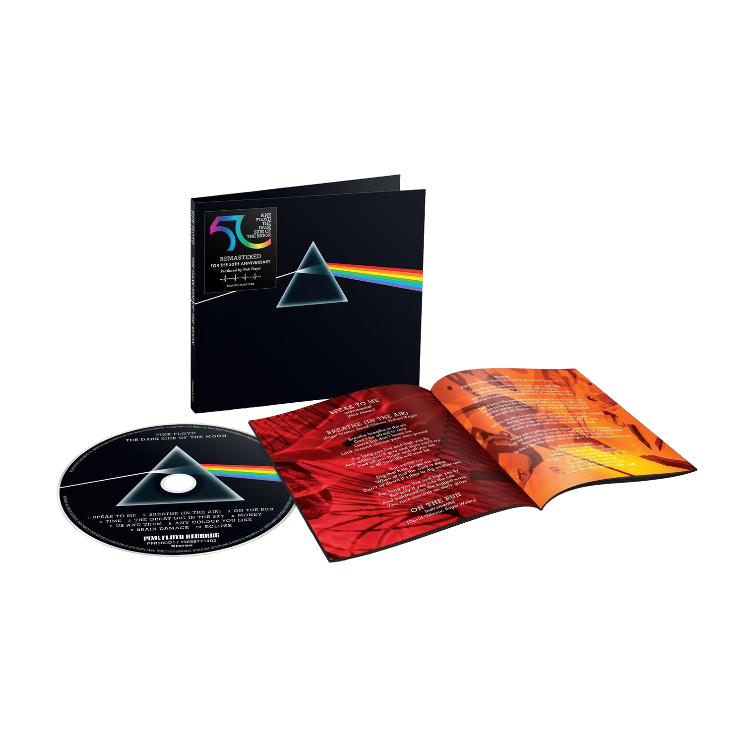 The Dark Side of the Moon (50th Anniversary Remaster) CD – Pink Floyd The Dark Side of the Moon (50th Anniversary Remaster) CD – Pink Floyd