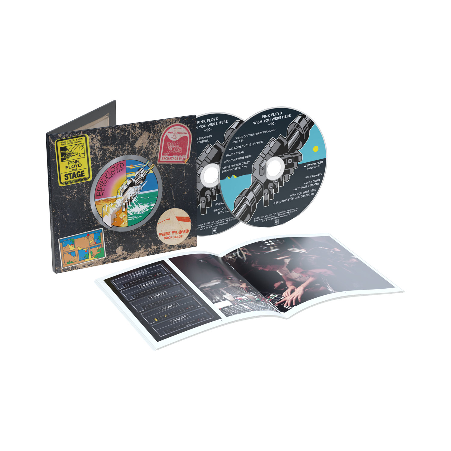 Wish You Were Here 50th Anniversary 2 CD Set | Pink Floyd Official Wish You Were Here 50th Anniversary 2 CD Set | Pink Floyd Official