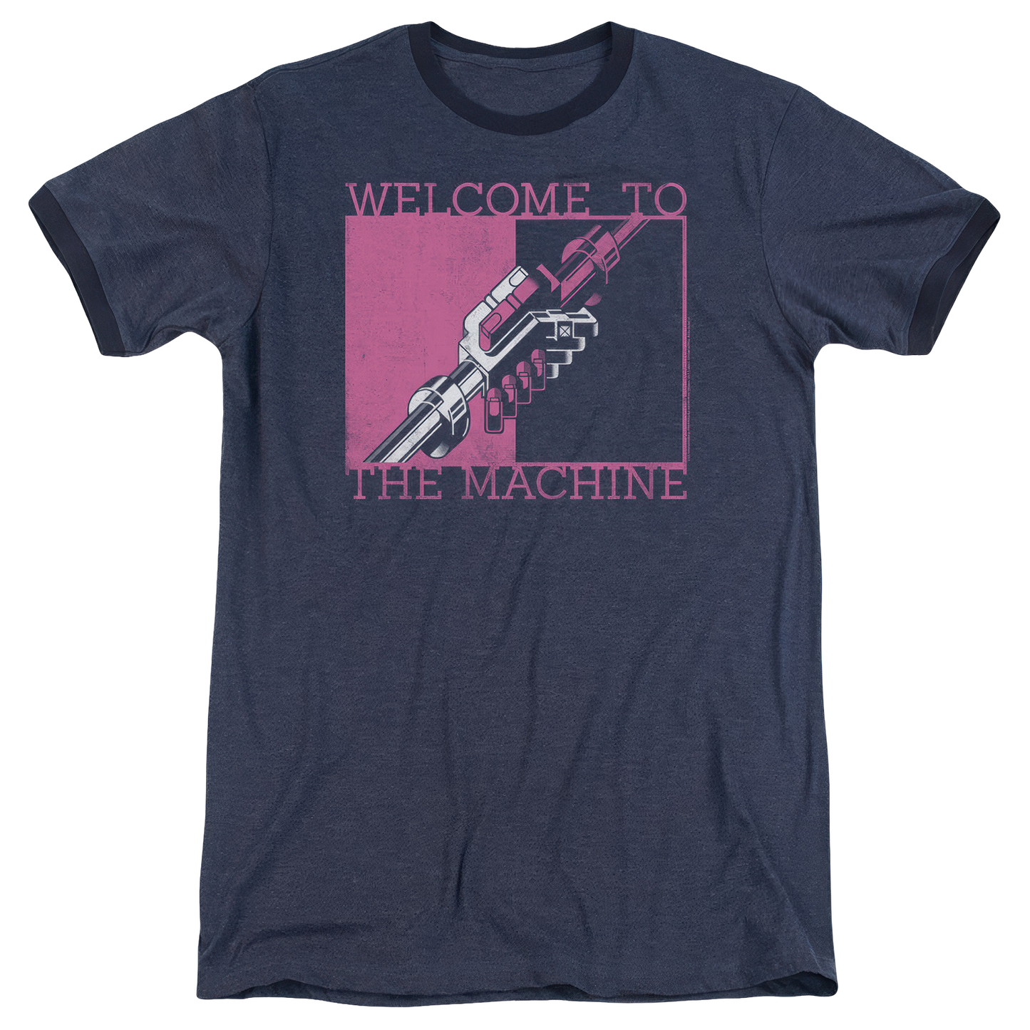 Welcome to the Machine Navy Logo