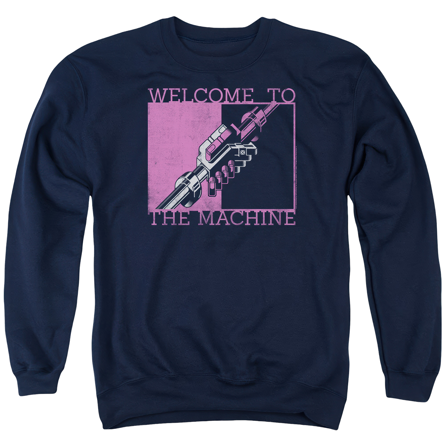 Welcome to the Machine Navy Logo