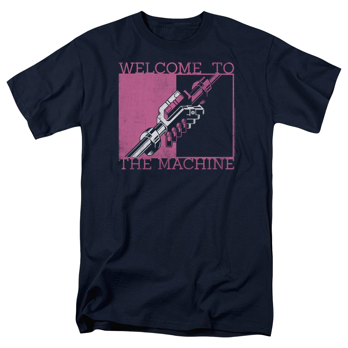 Welcome to the Machine Navy Logo