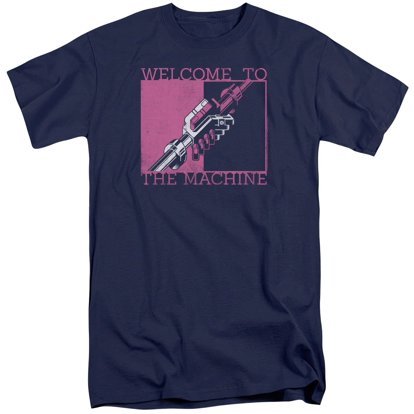 Welcome to the Machine Navy Logo