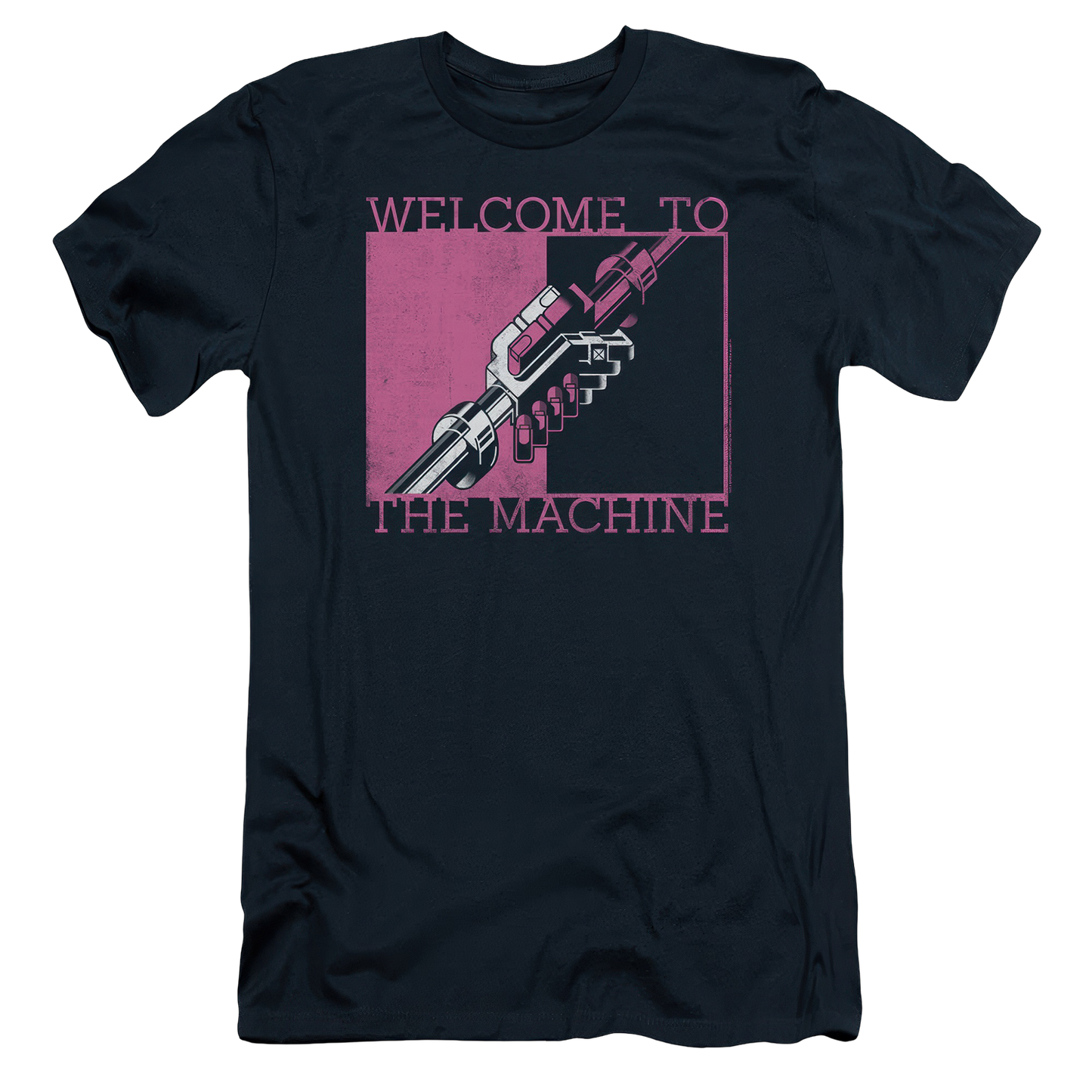 Welcome to the Machine Navy Logo