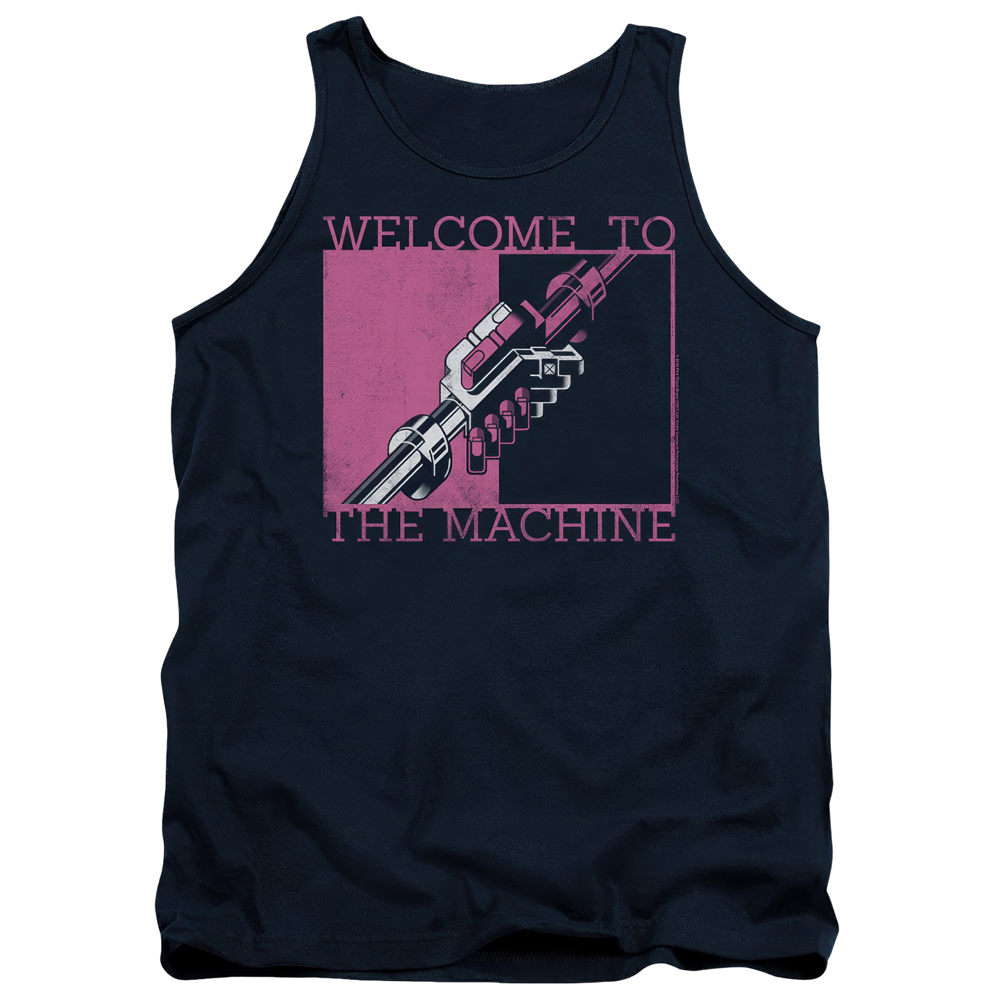Welcome to the Machine Navy Logo