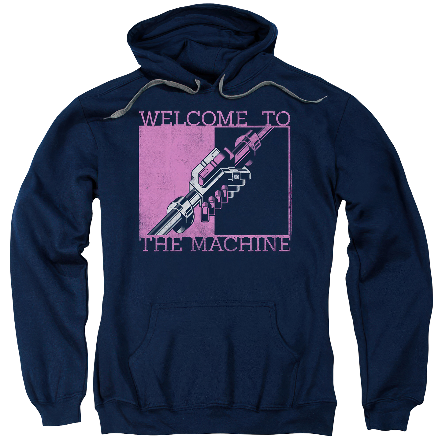 Welcome to the Machine Navy Logo