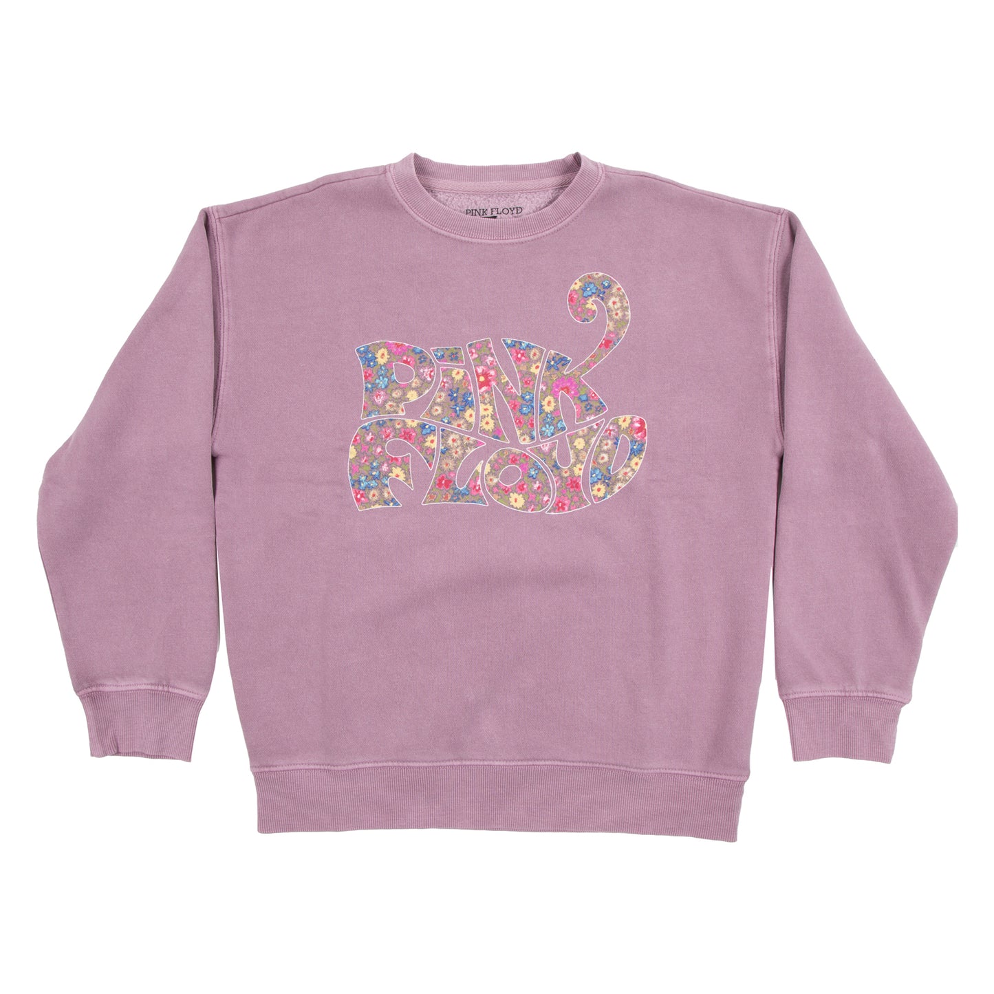 Pink Floyd Floral Print Logo Kid's Sweatshirt
