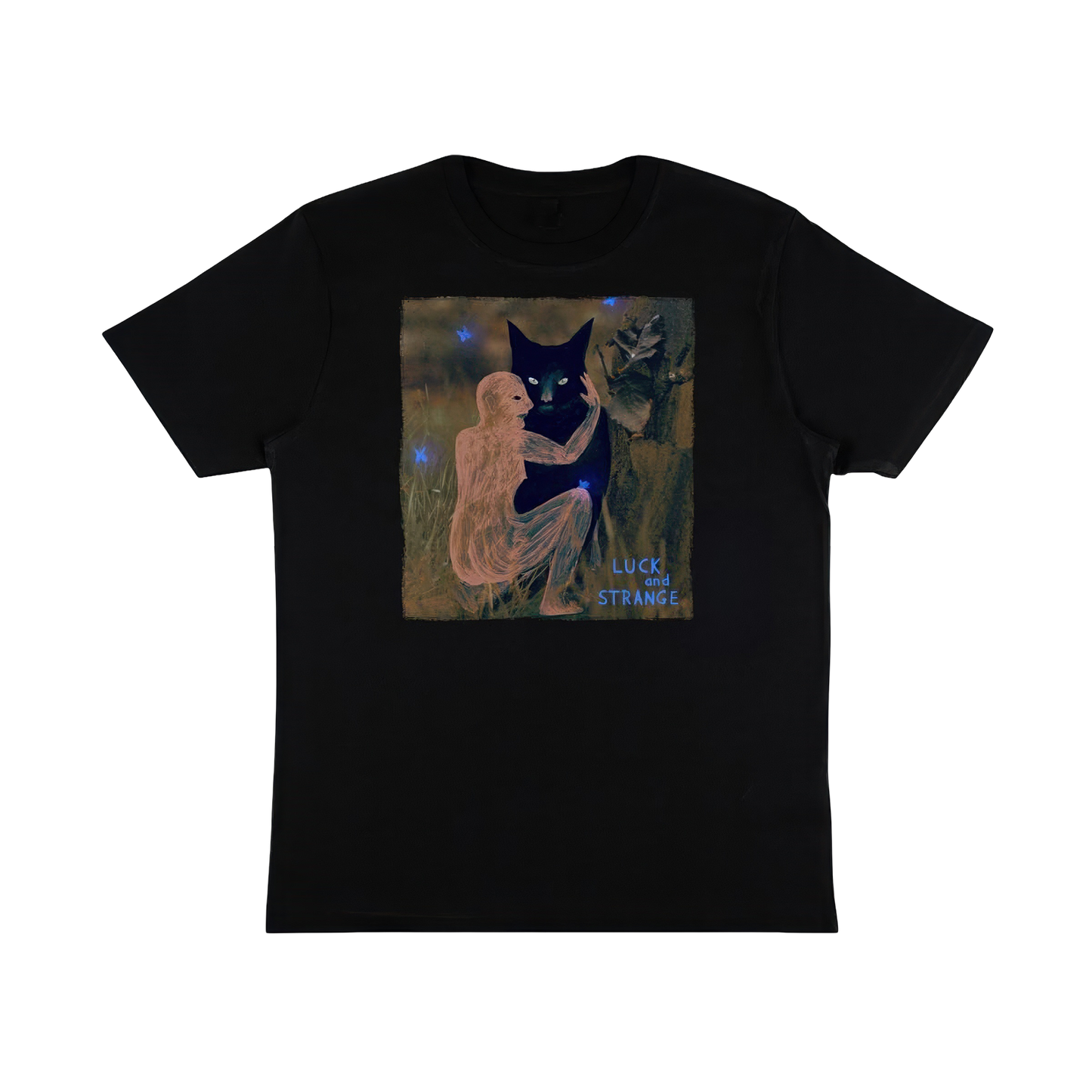 Luck and Strange Tour LA Exclusive Black T-Shirt