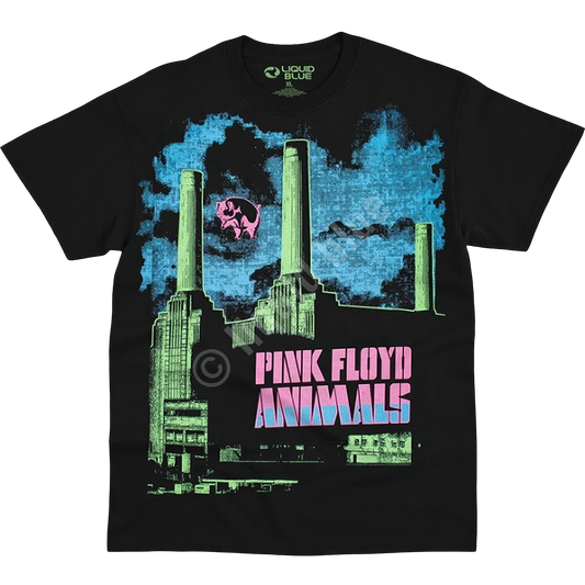 Pink Floyd Animals Blacklight T-Shirt
