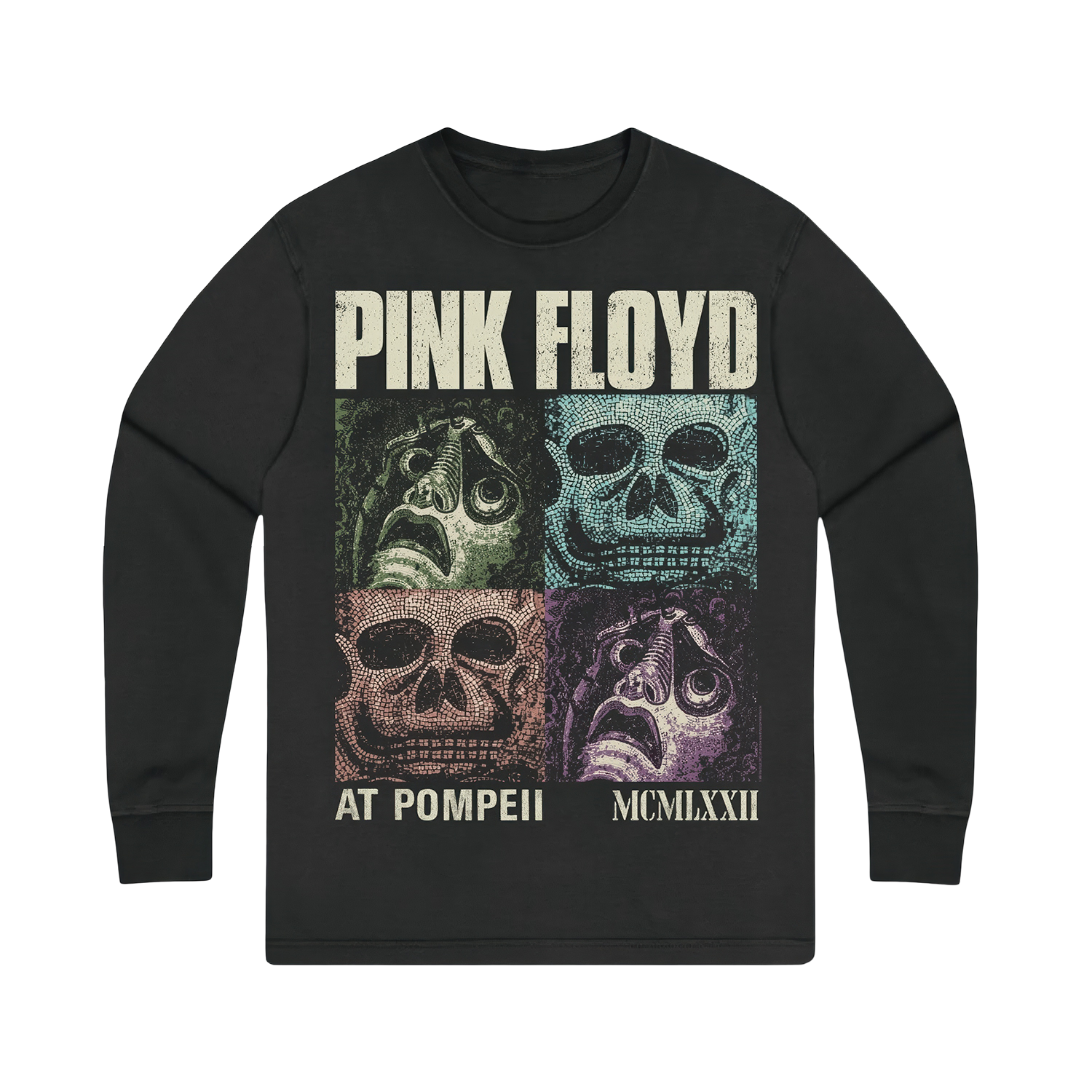 Impact Men's Pink Floyd The Wall Fitted Jersey T-Shirt - 100% Cotton, Soft Band Tee