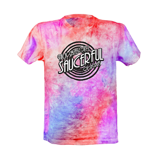 Nick Mason's Saucerful Of Secrets Tour Tie Dye Logo T-Shirt