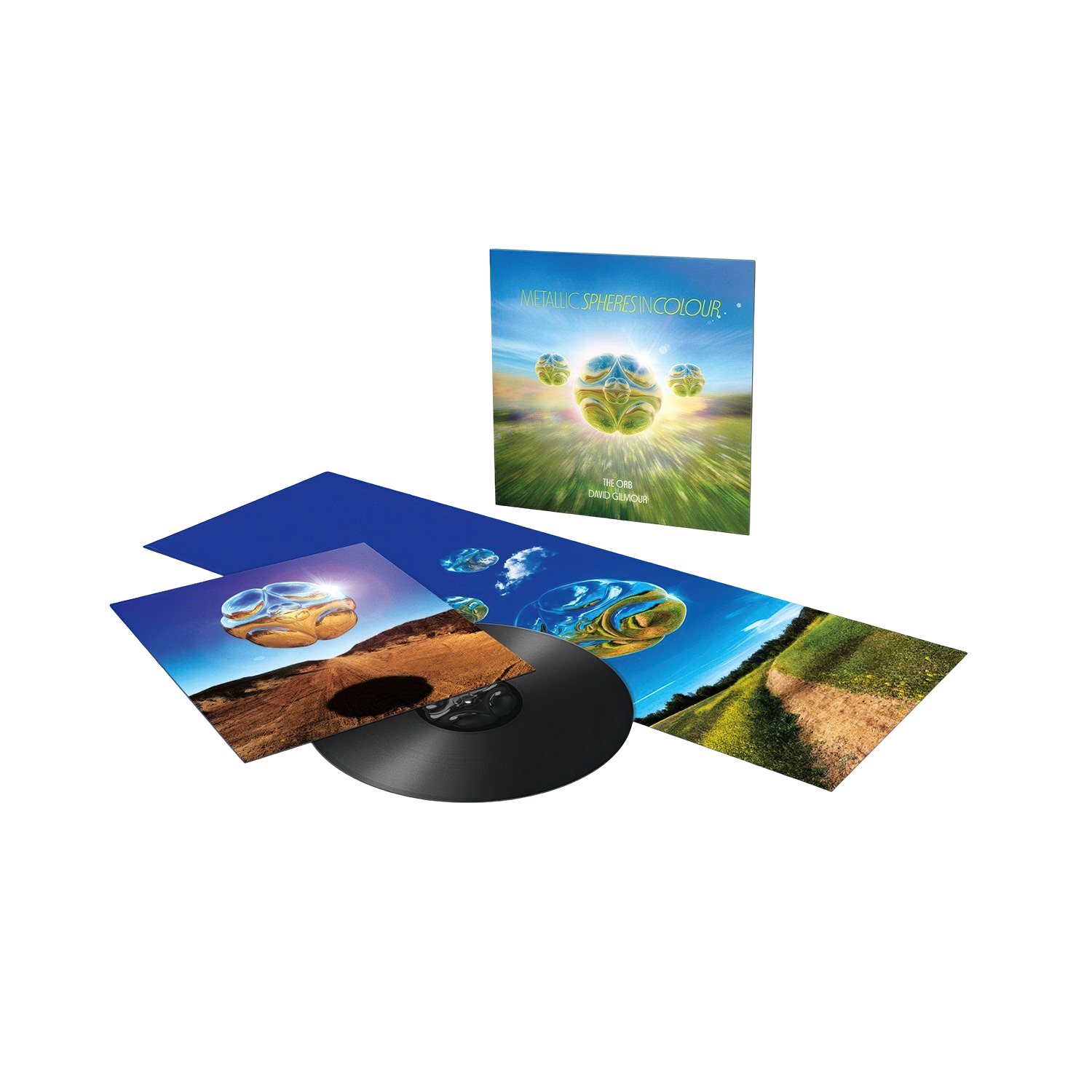 The Orb and David Gilmour - Metallic Spheres In Colour LP – Pink Floyd The Orb and David Gilmour - Metallic Spheres In Colour LP – Pink Floyd