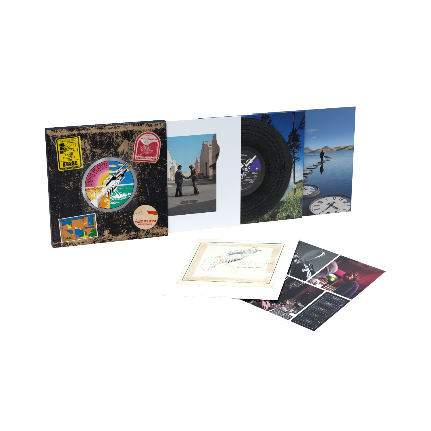 Wish You Were Here 50th 3-LP (180g) Vinyl | Pink Floyd Official Wish You Were Here 50th 3-LP (180g) Vinyl | Pink Floyd Official