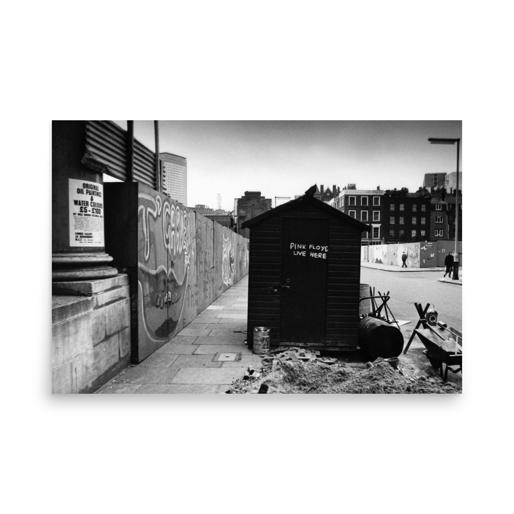 Pink Floyd Live Here Poster