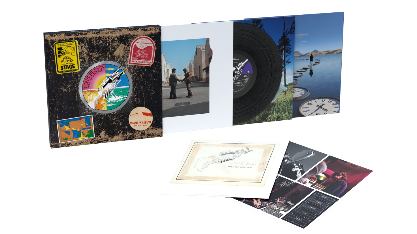 Wish You Were Here 50th Anniversary 3-LP Vinyl Set + T-shirt