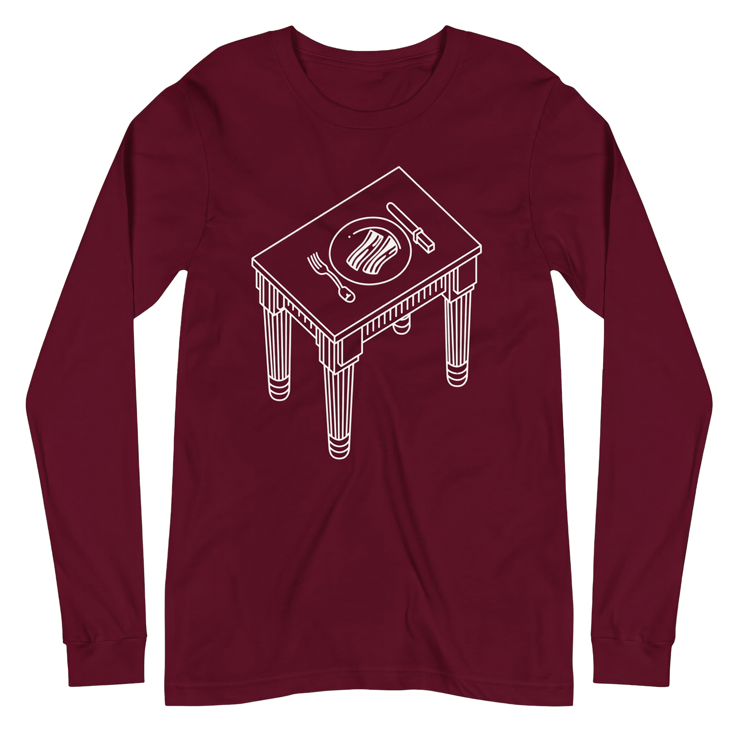 Pink Floyd Animals Bacon On The Table Long Sleeve Shirt