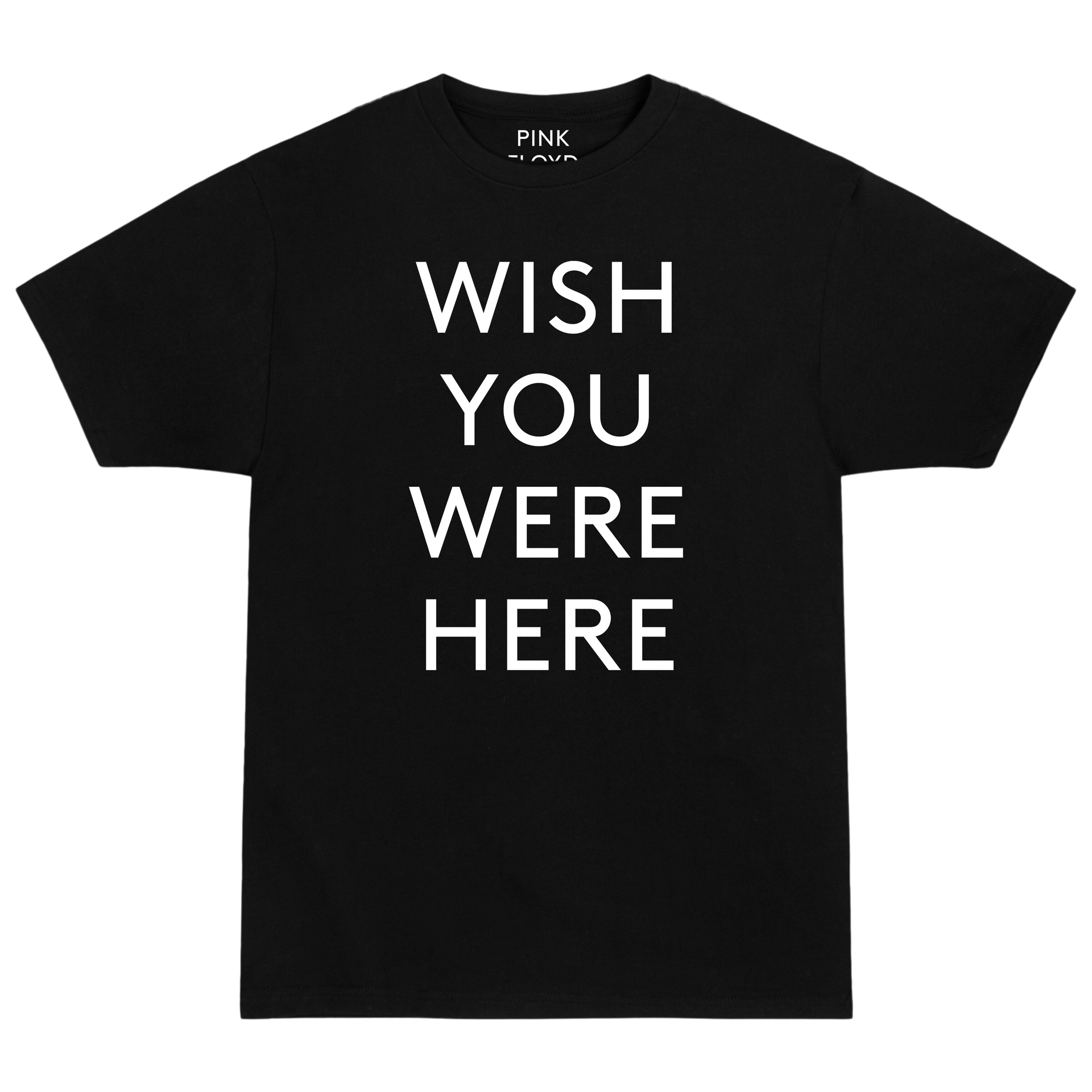 Wish You Were Here 50th Text Tee or Sweatshirt | Pink Floyd Official